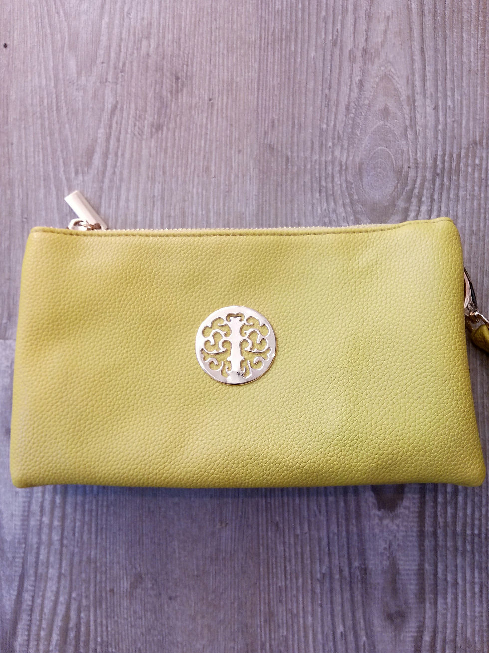 Thumbnail: Faux Leather Cross Body Bag