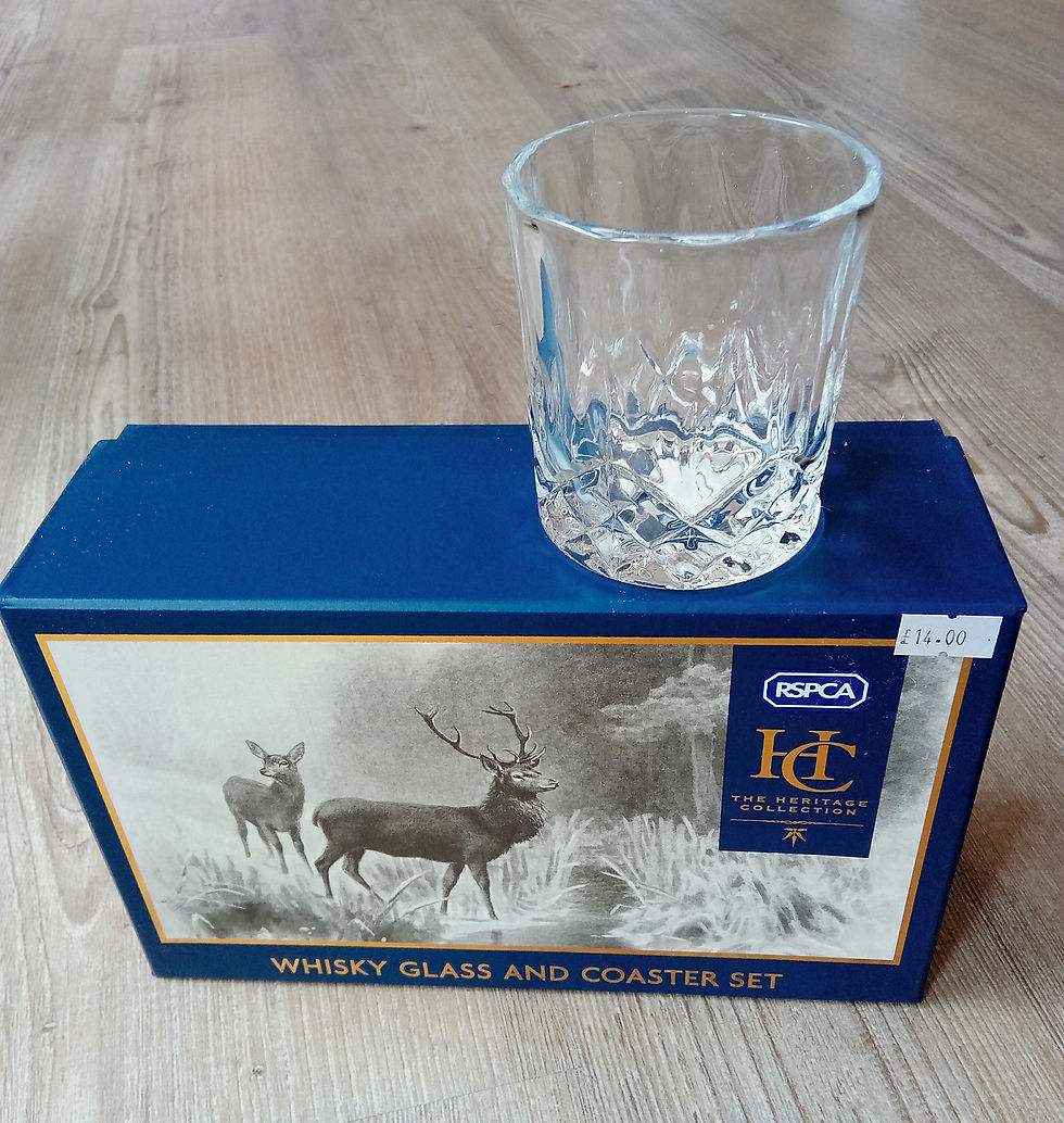 Thumbnail: Whisky Glass And Coaster Set