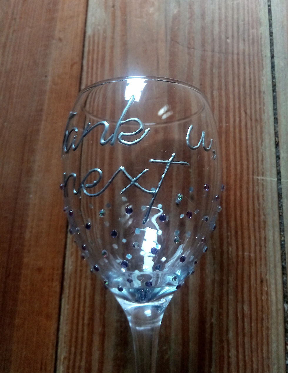 Thumbnail: Thank U, Next Wine Glass
