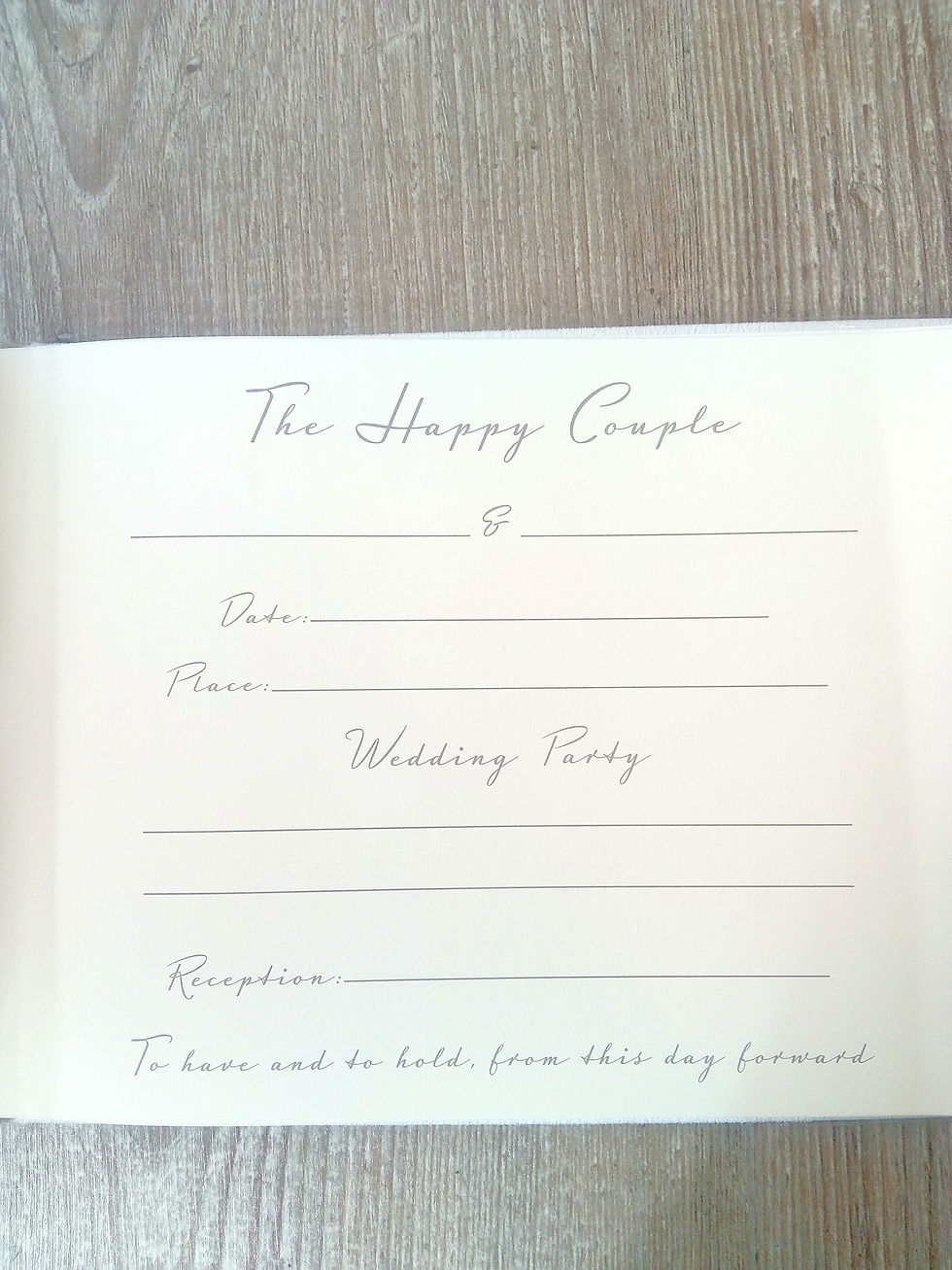 Thumbnail: Wedding Guest Book