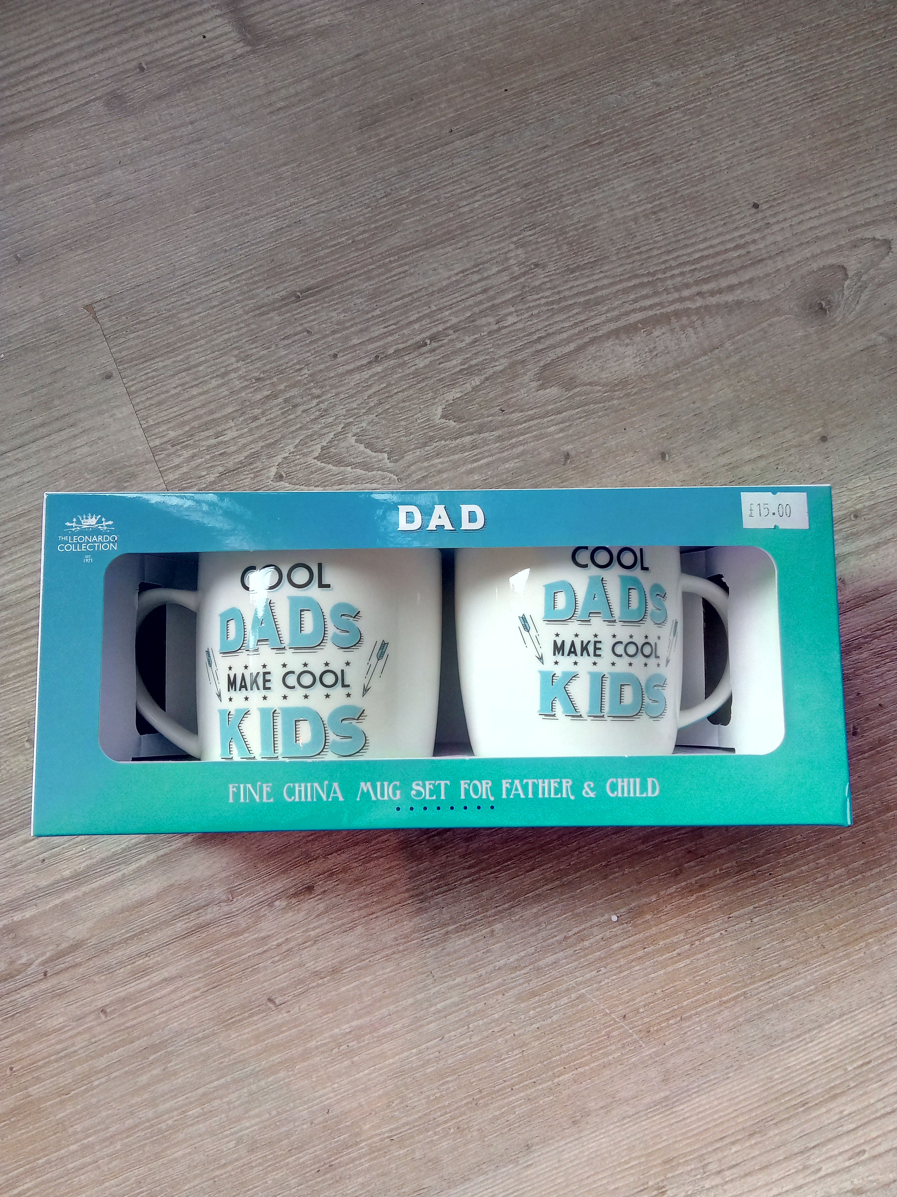 Set Of Two Father And Child Mug