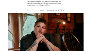 Uneven Contributes to NY Times Article About Abrupt Discontinuation of Benzos