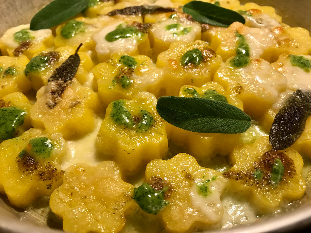 Gnocchi alla Romana con Polenta avanzata