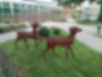 Willow Dog Sculptures