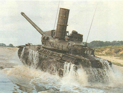 franchissement par un AMX30