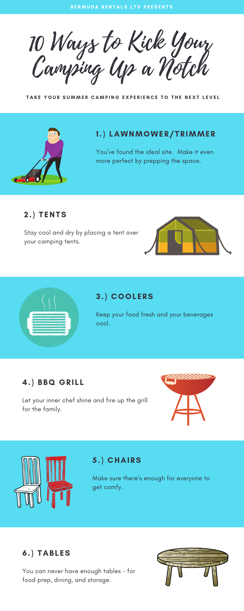 10 Ways to Kick Your Camping Up a Notch