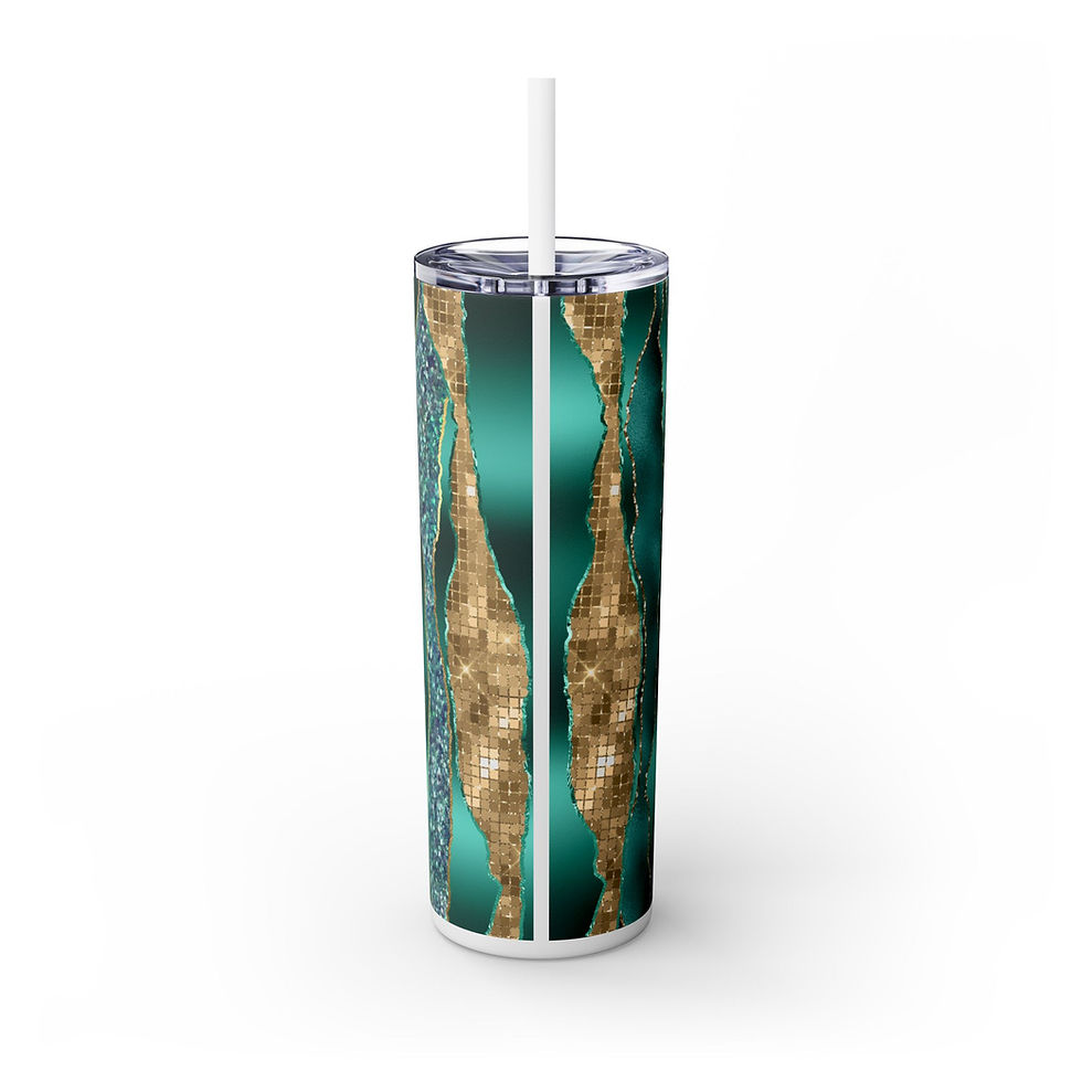 Thumbnail: God is Within Her Skinny Tumbler - 20oz Inspirational Drinkware