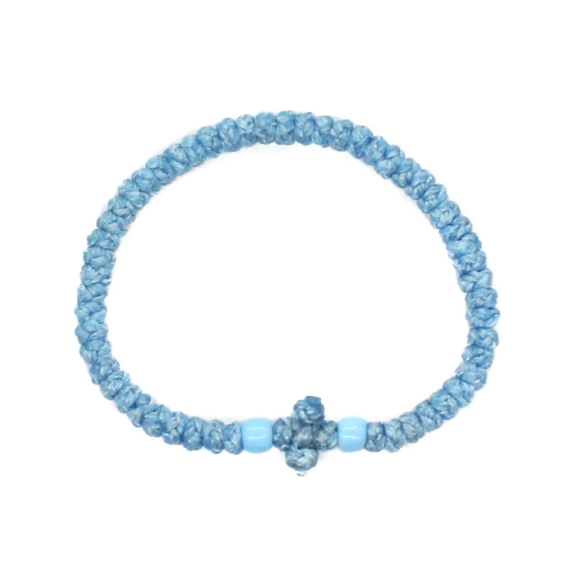 Thumbnail: Adjustable Greek Orthodox Prayer Rope Bracelet Christian Religious Handchain Fin