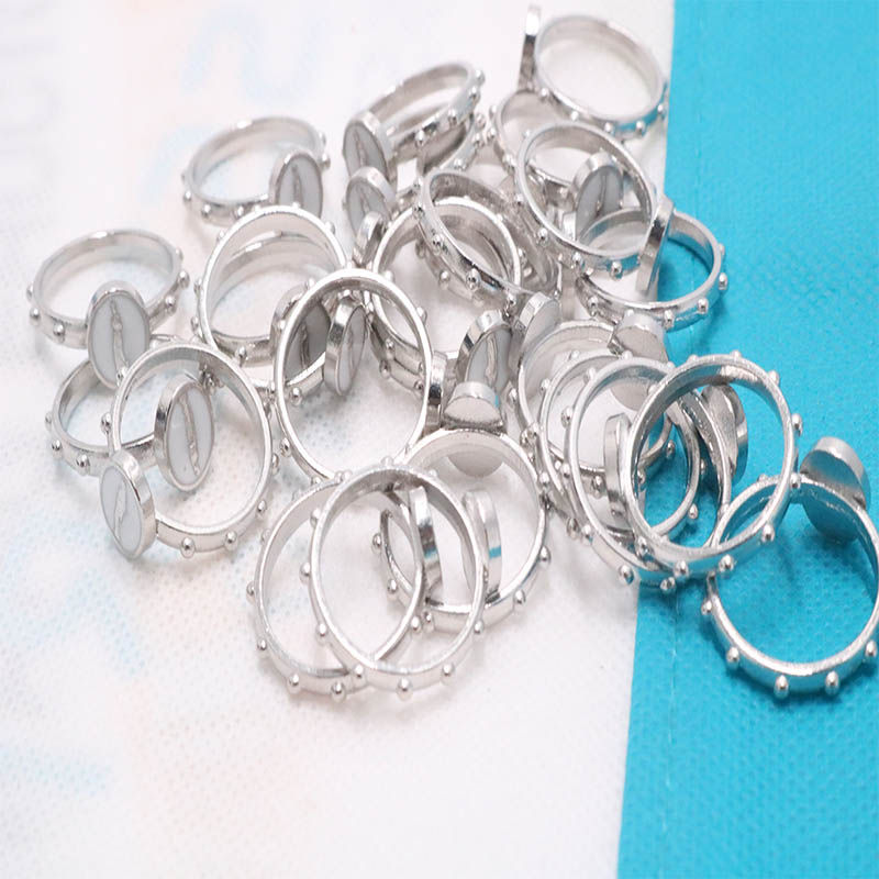 Thumbnail: 5pcs Catholic ring 17/19 mm multiple sizes Catholic blue Virgin Mary Catholic pi