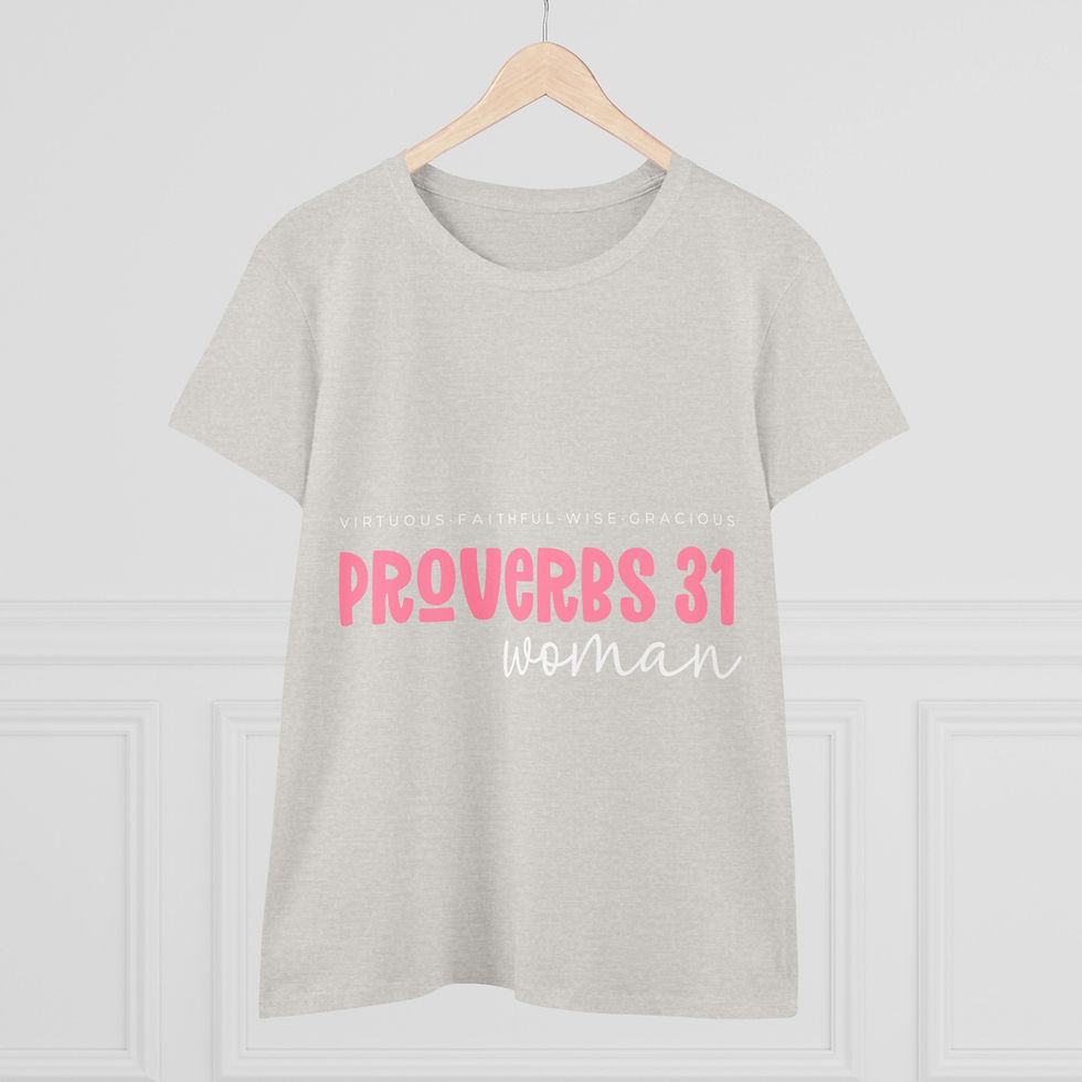 Thumbnail: Proverbs 31 Women's Inspirational Cotton Tee