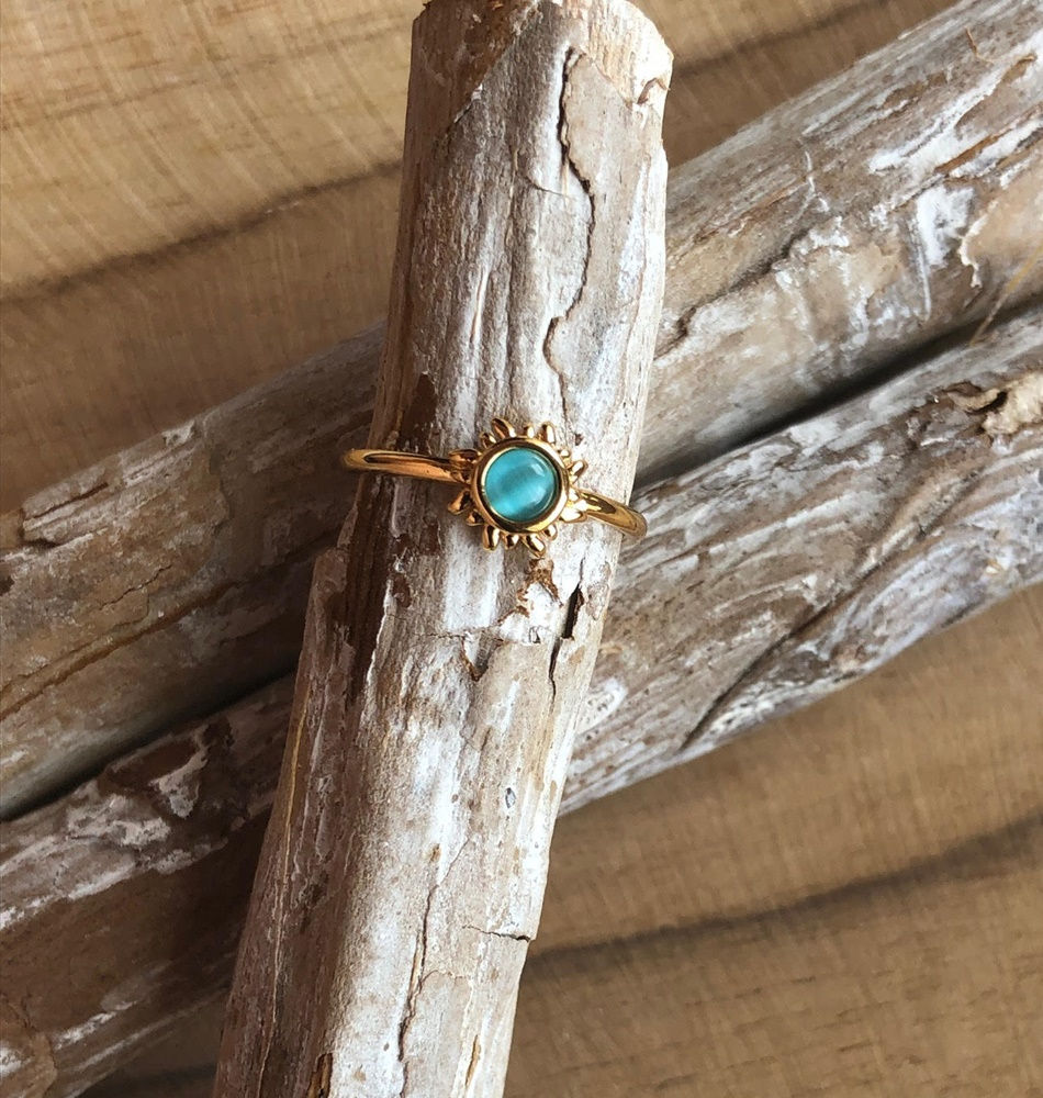 Miniature : Petite bague acier inoxydable Mia