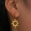 Miniature : Boucles d'oreilles soleil Alice