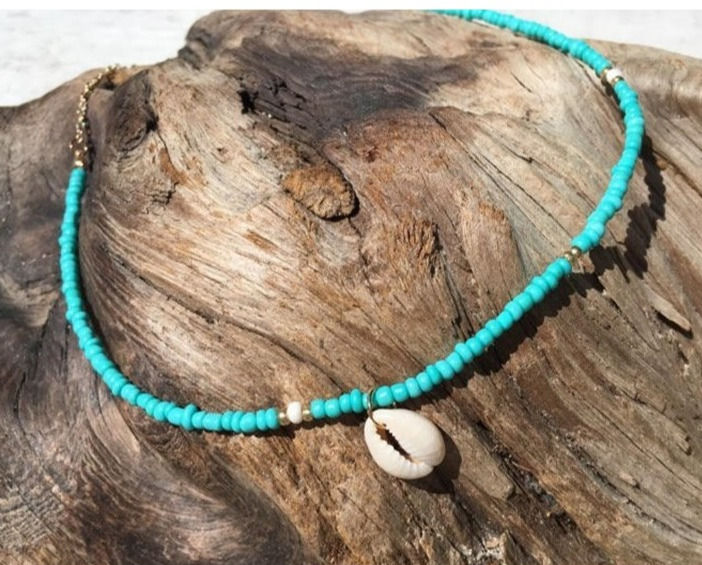Collier Cauri turquoise