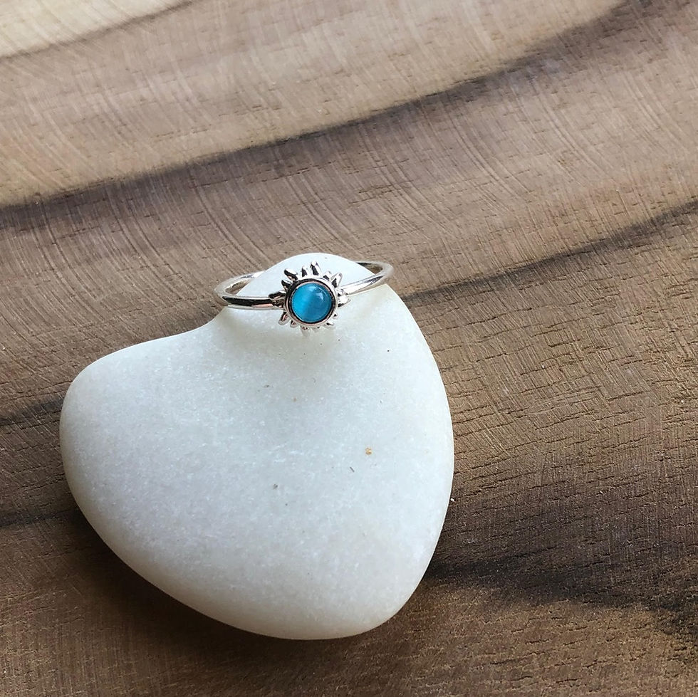 Miniature : Petite bague acier inoxydable Mia