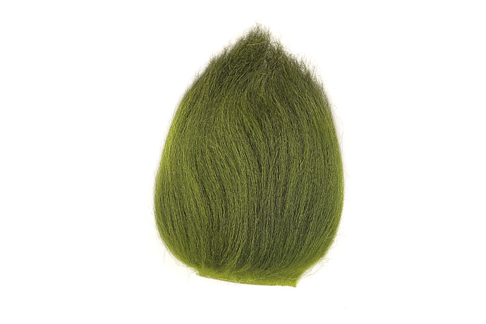 ayat Dark Green od Pike Terror - głęboka, naturalna zieleń do dużych much i streamerów