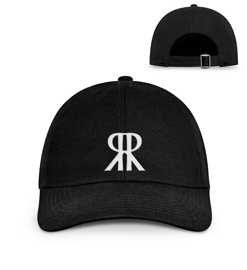 Classic Basecap Organic - Organic Baseball Kappe mit Stick 