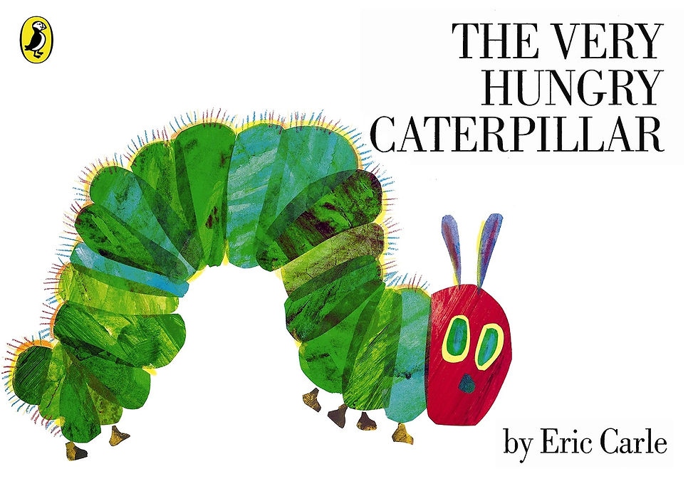 The Very Hungry Caterpillar By: Eric Carle Publisher: World of Eric Carle (1969 and 1987)