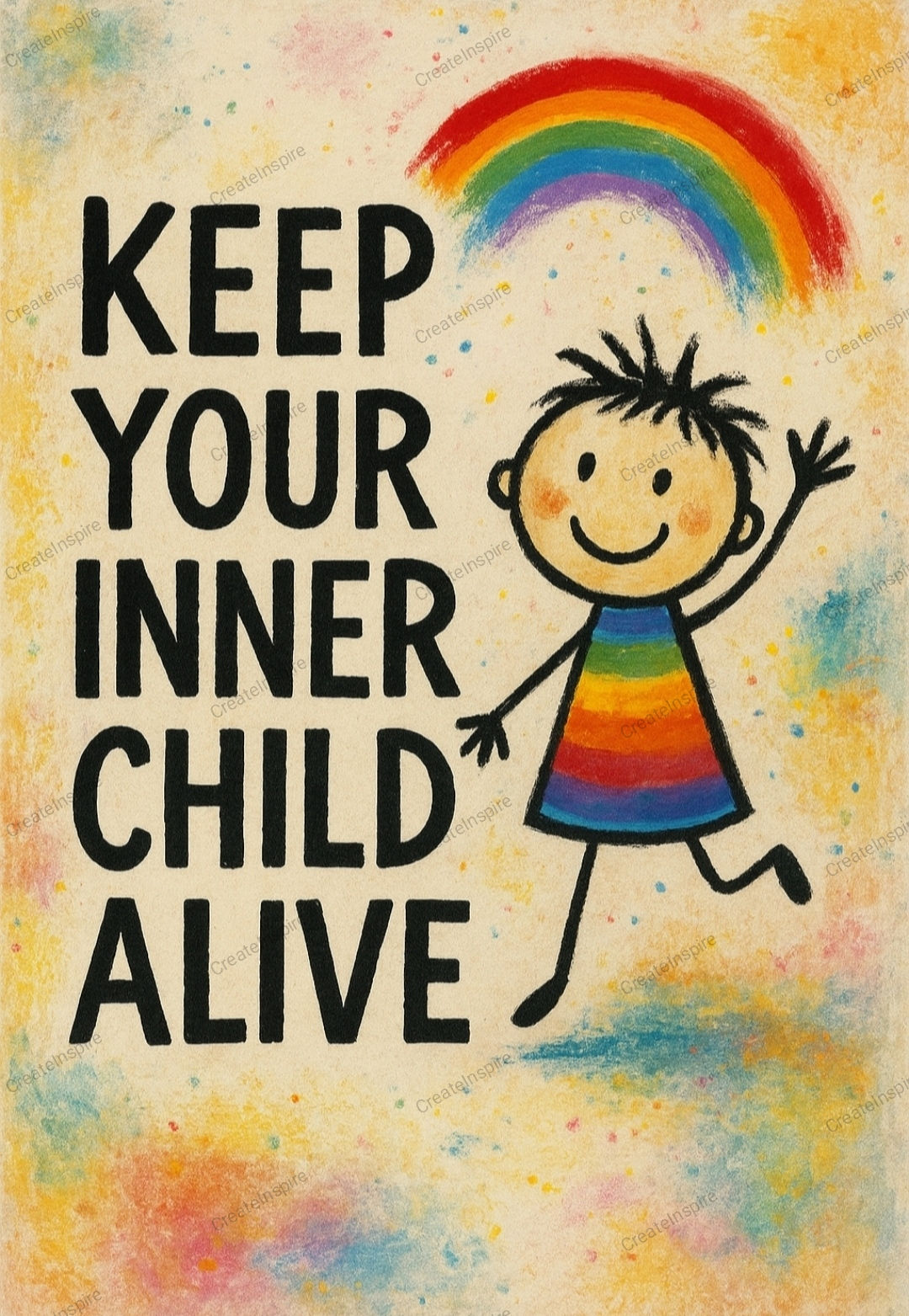 Keep Your Inner Child Alive - Poster