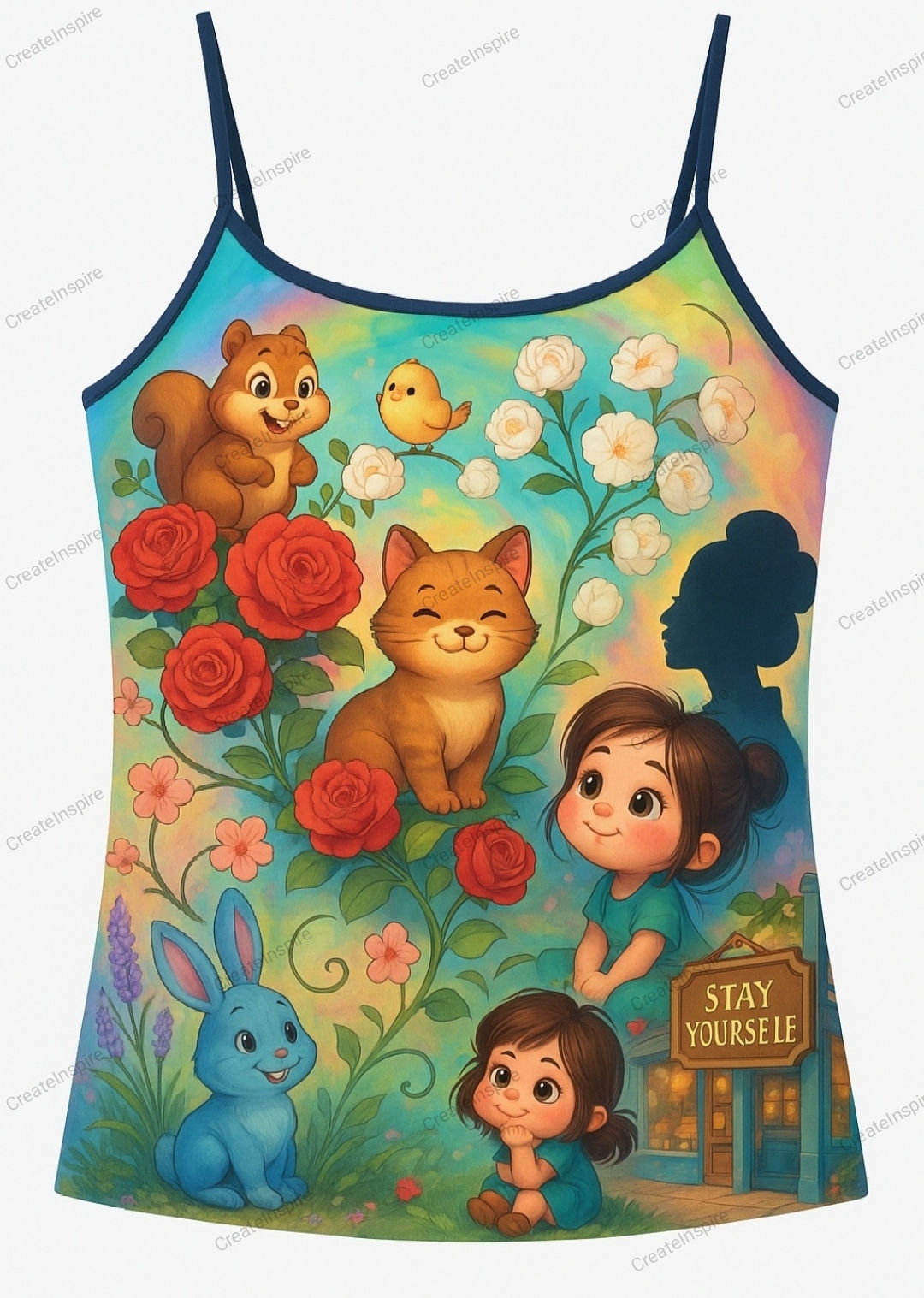 Stay Curios - Trägertop