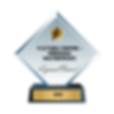 Blue Modern Glass Award 