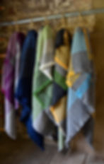 Rhian Wyman Design handwoven throws
