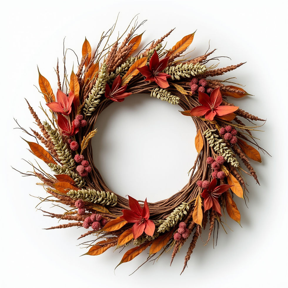 Rustic Autumn Wreath