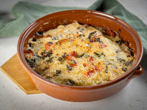 Taieddha - a vegan Italian potato casserole with a difference!
