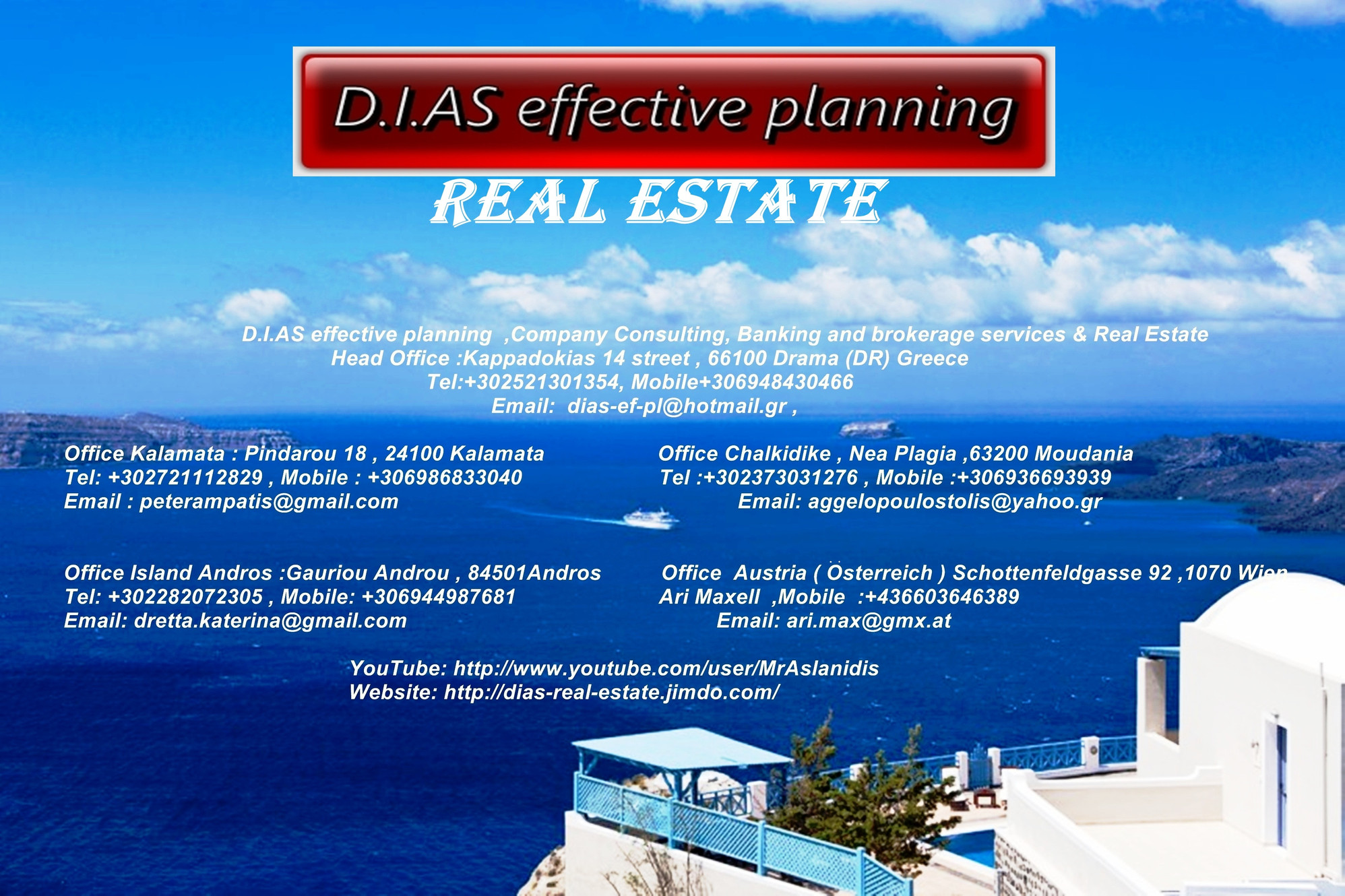 Blaue Flagge Blue Flag diasrealestate