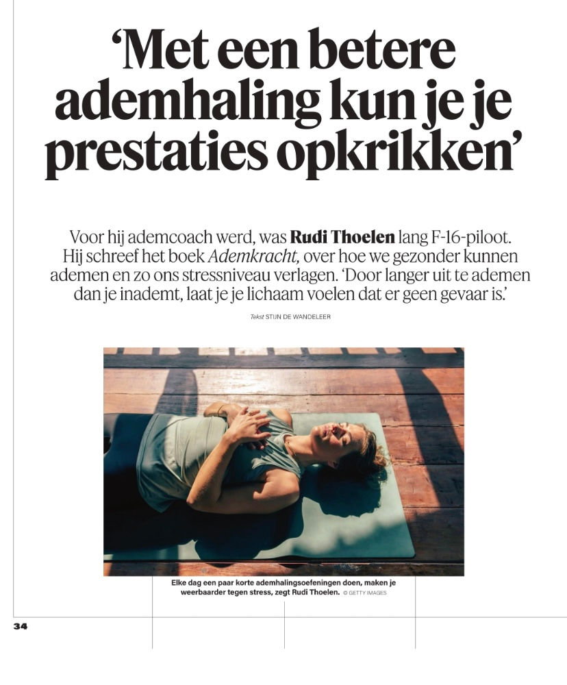 Met een betere ademhaling kun je je prestaties opkrikken