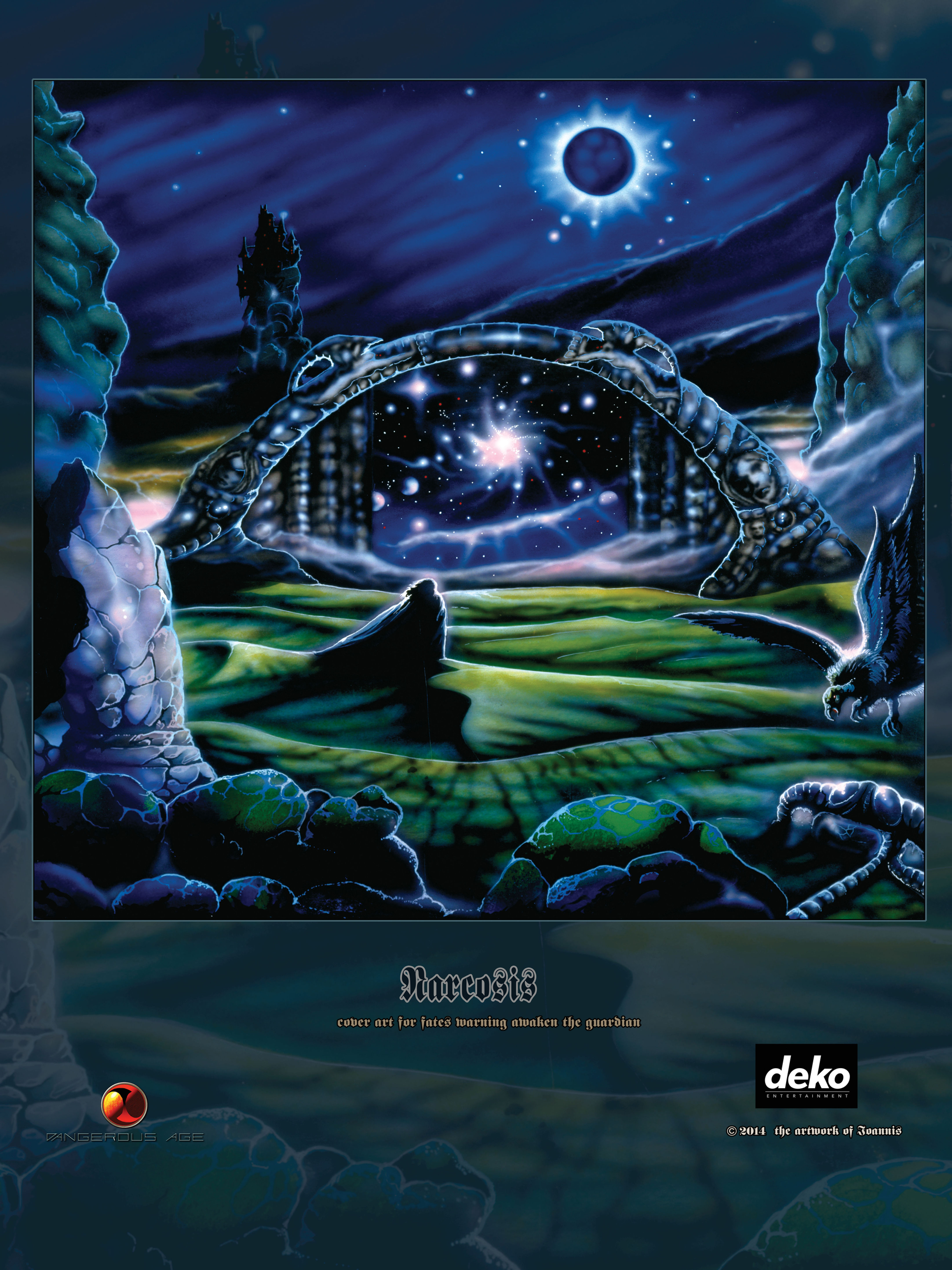 Ioannis - Narcosis - Cover Art for Fates Warning  (Poster) for