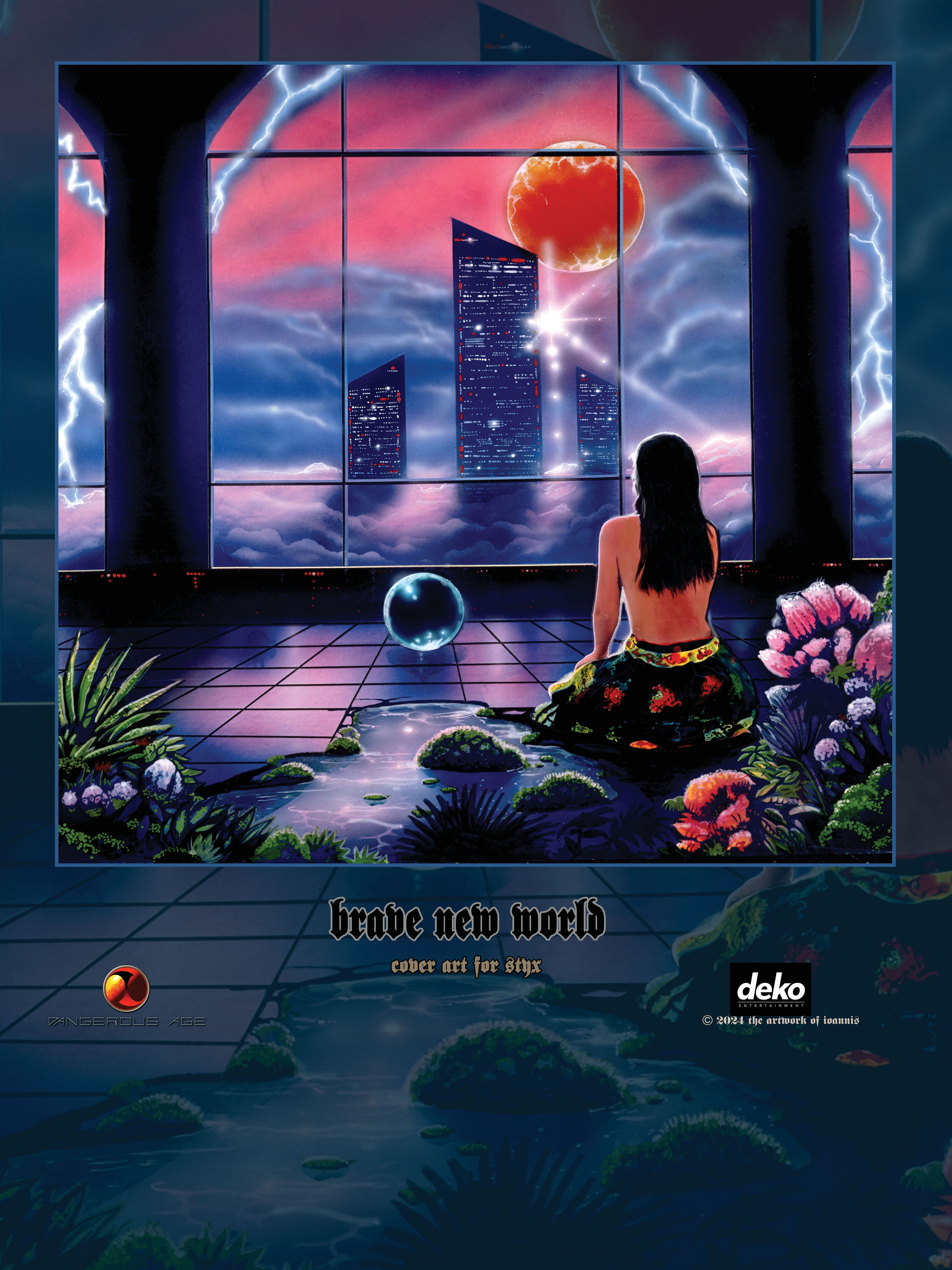 Ioannis - Brave New World - Cover Art for Styx (Poster)