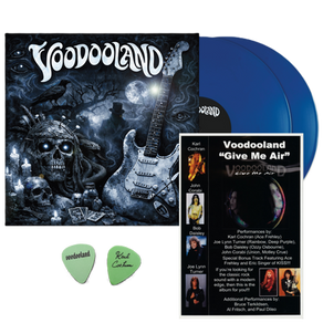VOODOOLAND FEATURING THE LATE KARL COCHRAN, ALONG WITH ACE FREHLEY, JOE LYNN TURNER, JOHN CORABI, ERIC SINGER, BOB DAISLEY, AND MANY MORE, ARRIVES ON VINYL FOR THE FIRST TIME