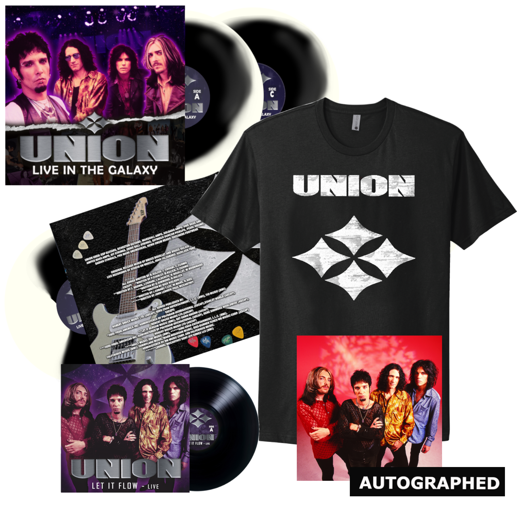 Union - Live In the Galaxy - (Black/Milky) (PREM. EDT. W/SHIRT/AUTOGRAPHED PIC)