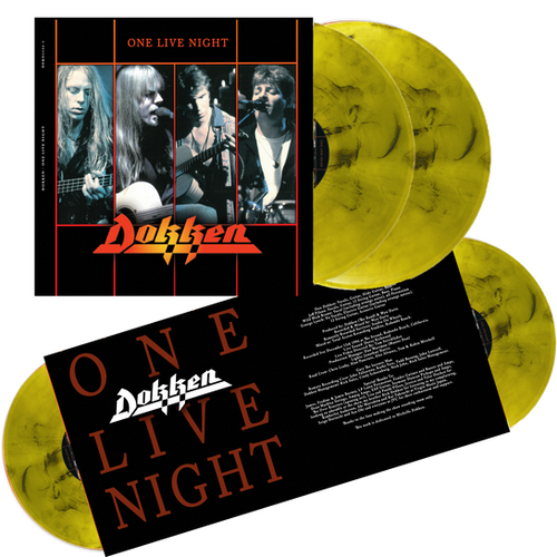 Dokken - One Live Night - (Yellow Smoke LP) | Deko Entertainment