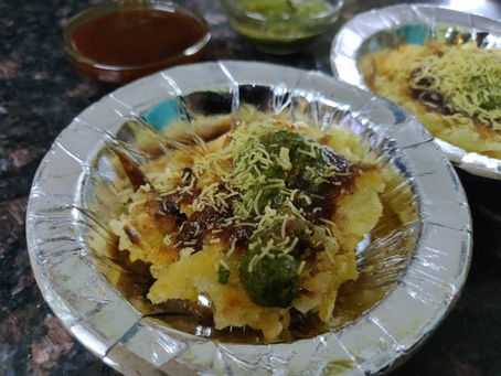 आलू लच्छा चाट | How to make Crunchy Aloo Chaat: Recipe in Hindi