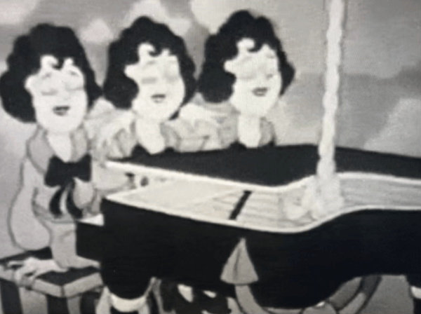 vocal trio  - vinatge