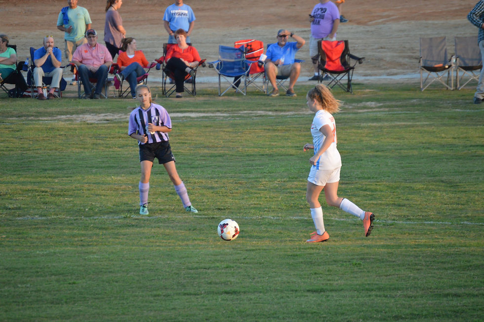 Cougars Play On Thier New Field