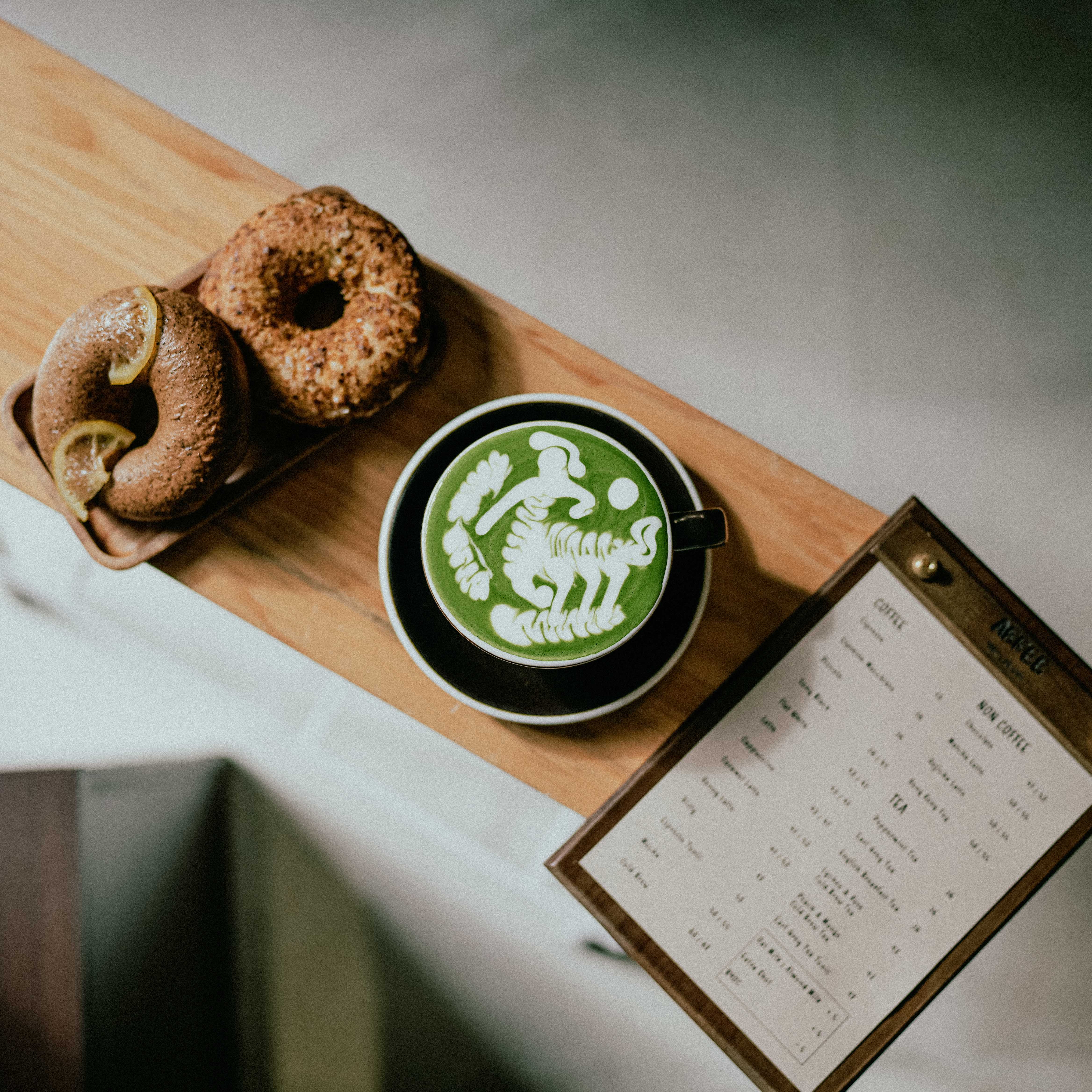 Arranged Food and Objects