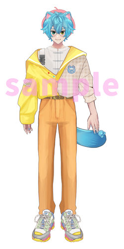 Live2D立ち絵サンプル