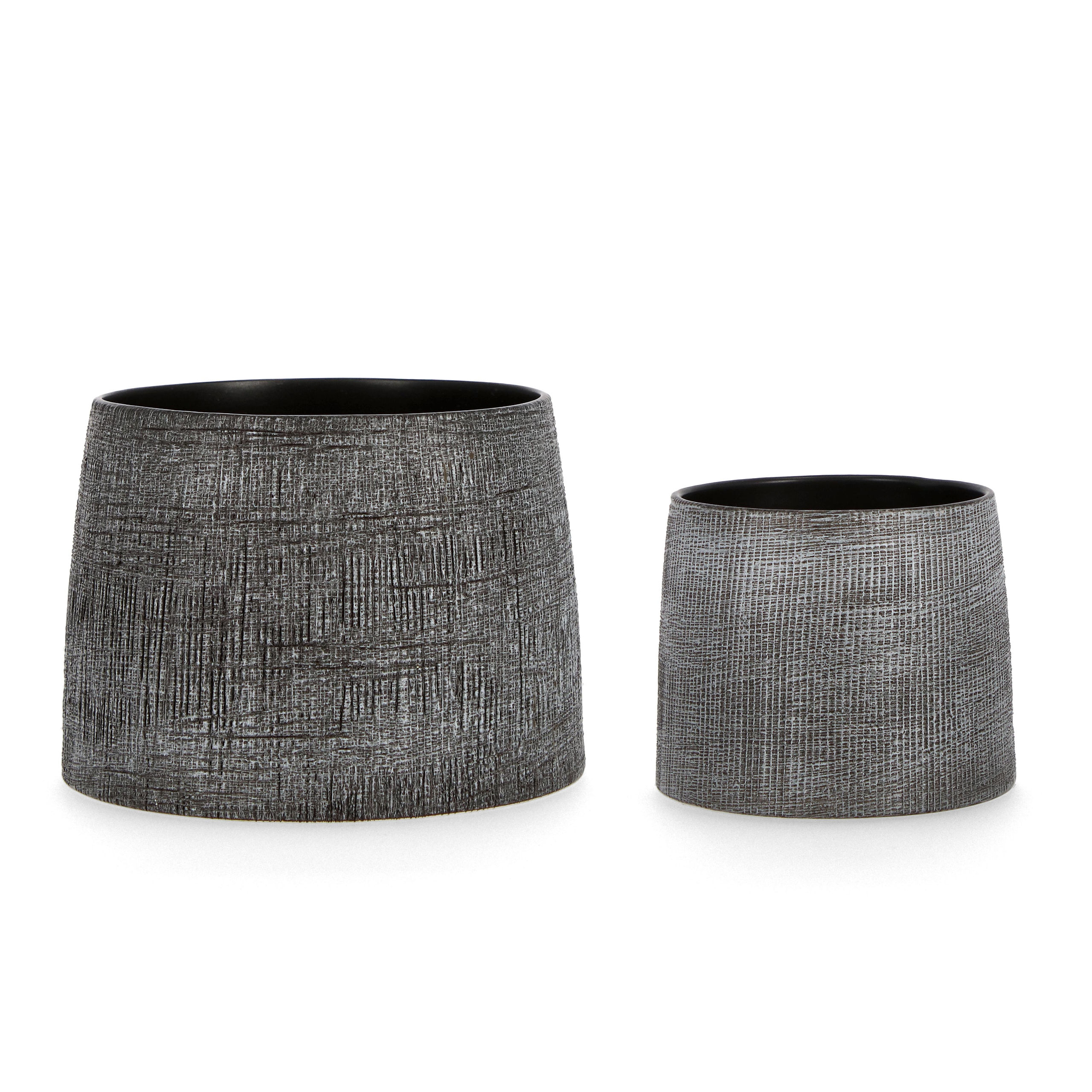Ceramic Pots Set of 2