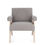 Thumbnail: LOUVRE Armchair in Grey Fabric