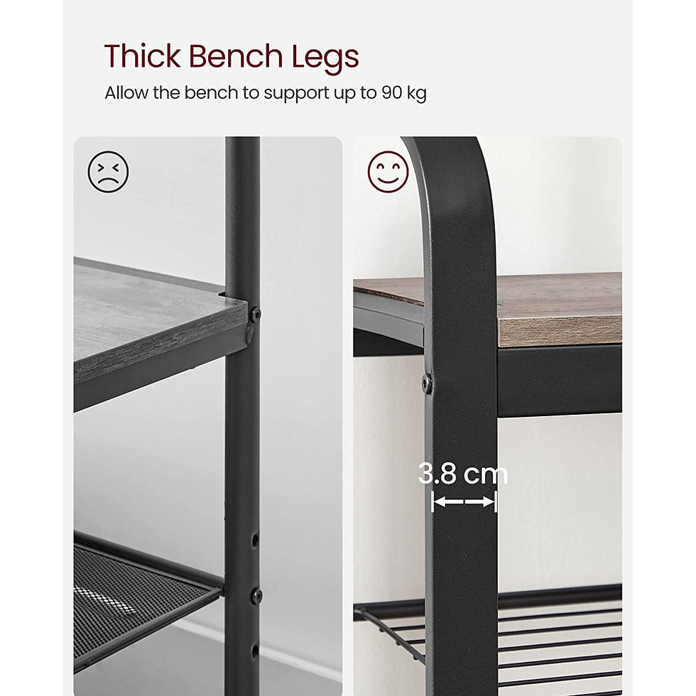 Thumbnail: WELCOME Coat Hanger/Shoe Bench
