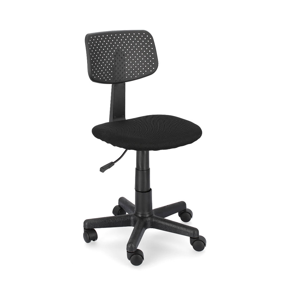 black office chair