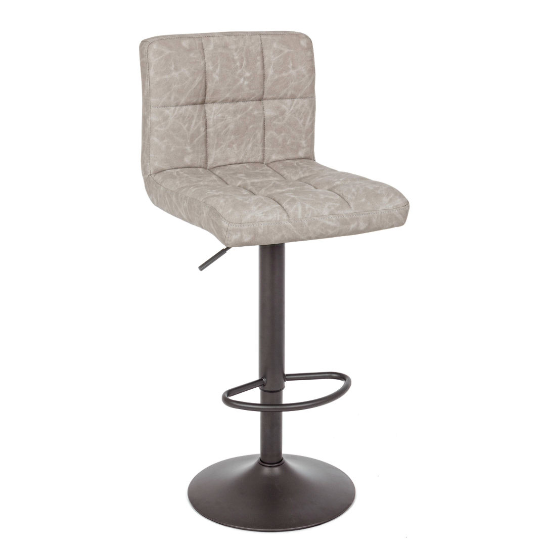 swivel bar stool beige