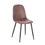Thumbnail: dining chair vintage brown