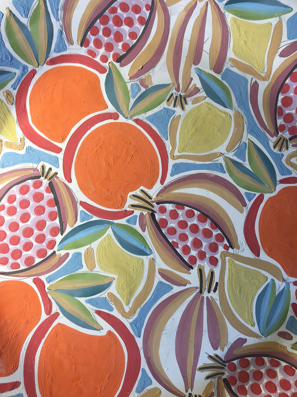 Miniatura: Alzata grande Coll. "Fruttini"