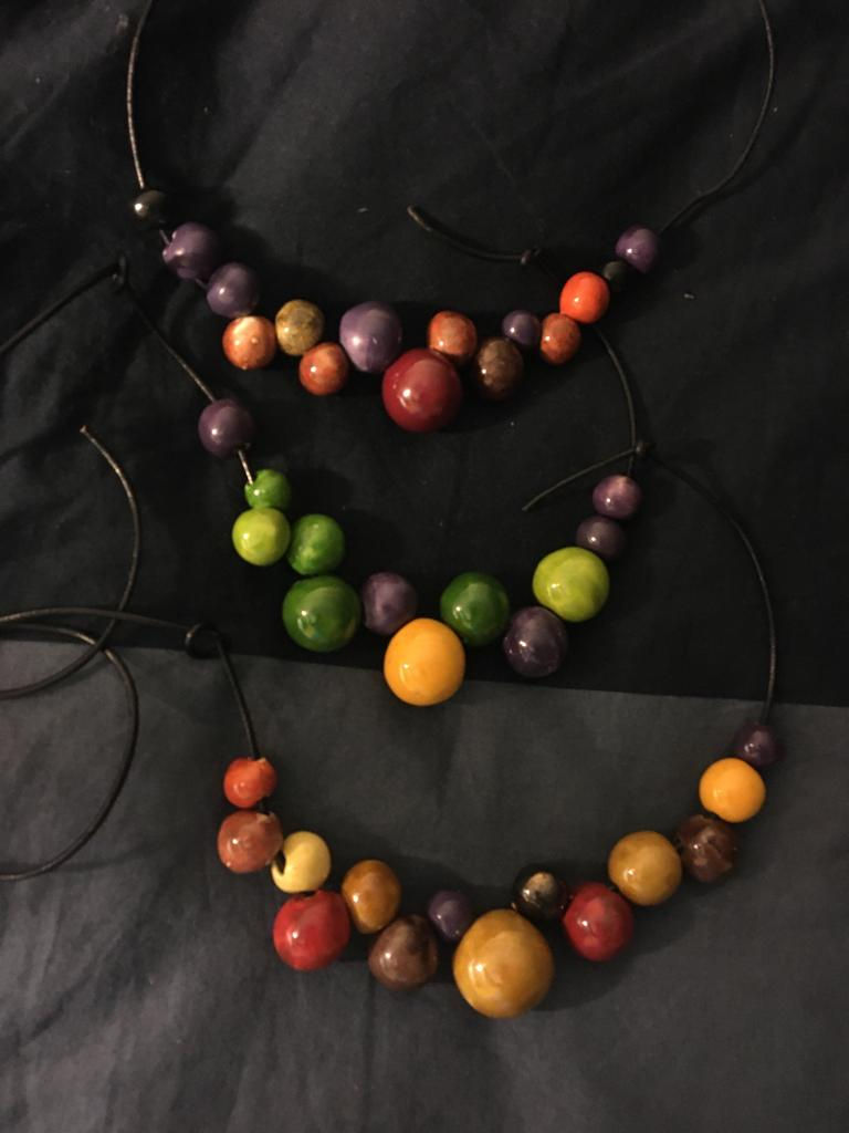 Miniatura: Collana girocollo coll. Biglie. Multicolor