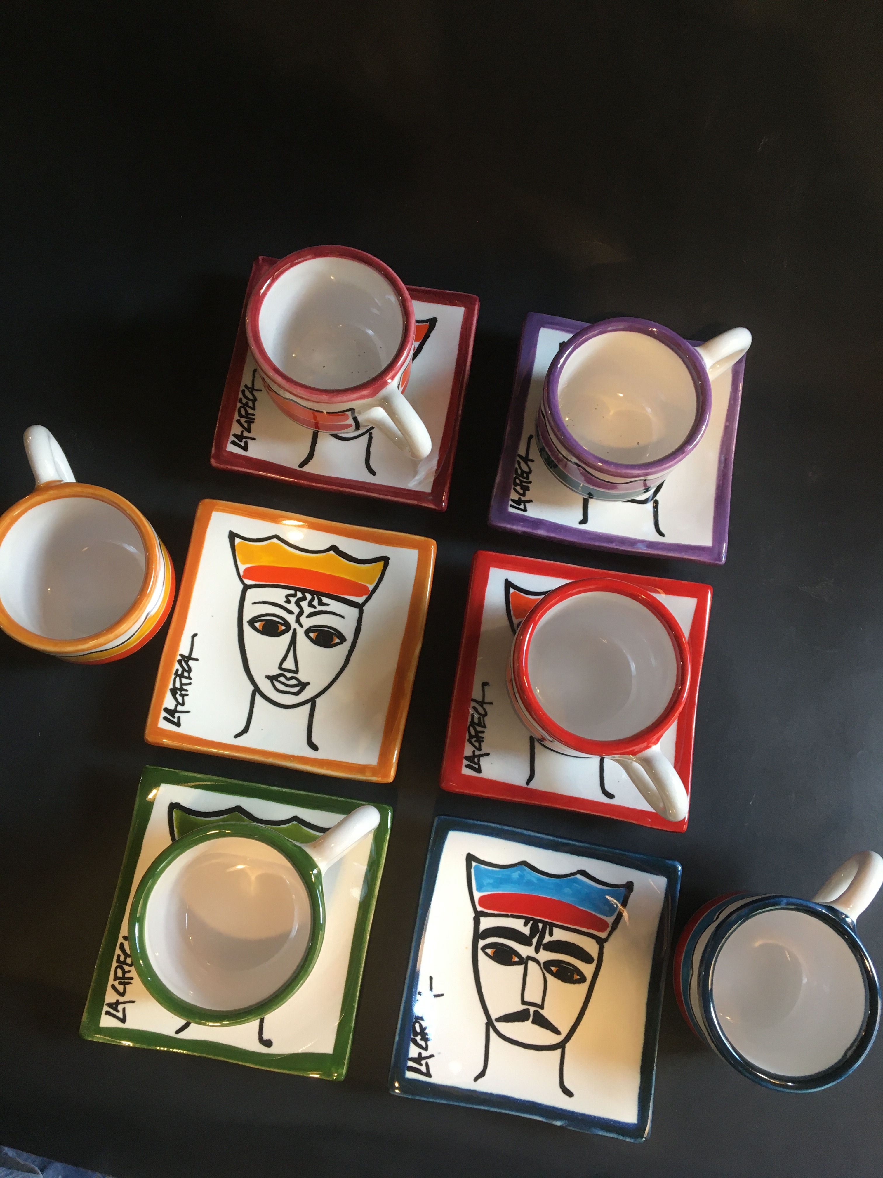 Piattino e tazzina da caffè