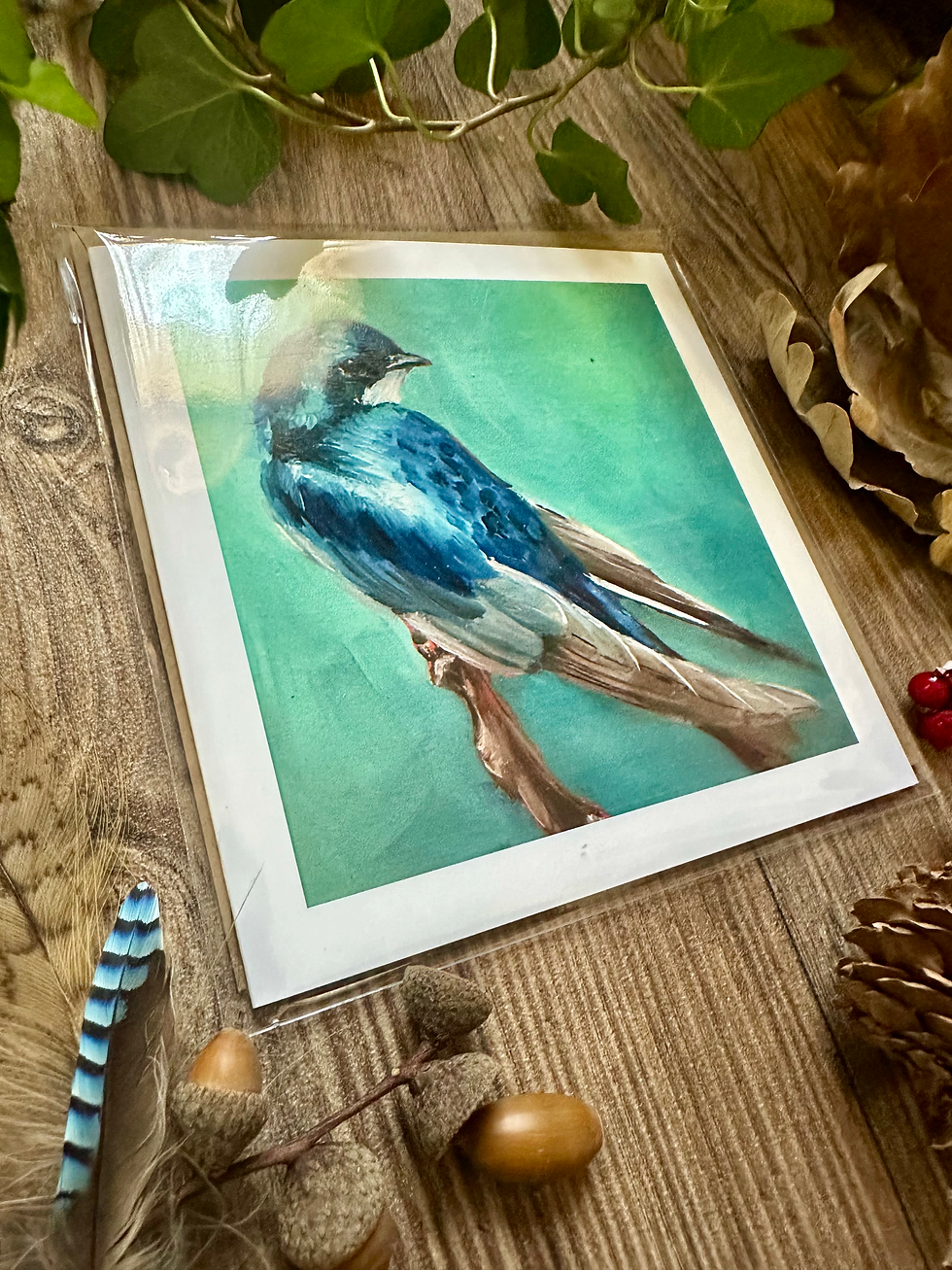 Thumbnail: Greeting Card - House Martin