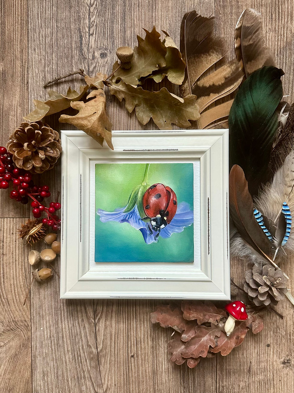 Thumbnail: Ladybird - Day 14 - Original Art